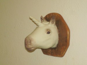 Cryptozooilogical Taxidermy, Miniature Unicorn